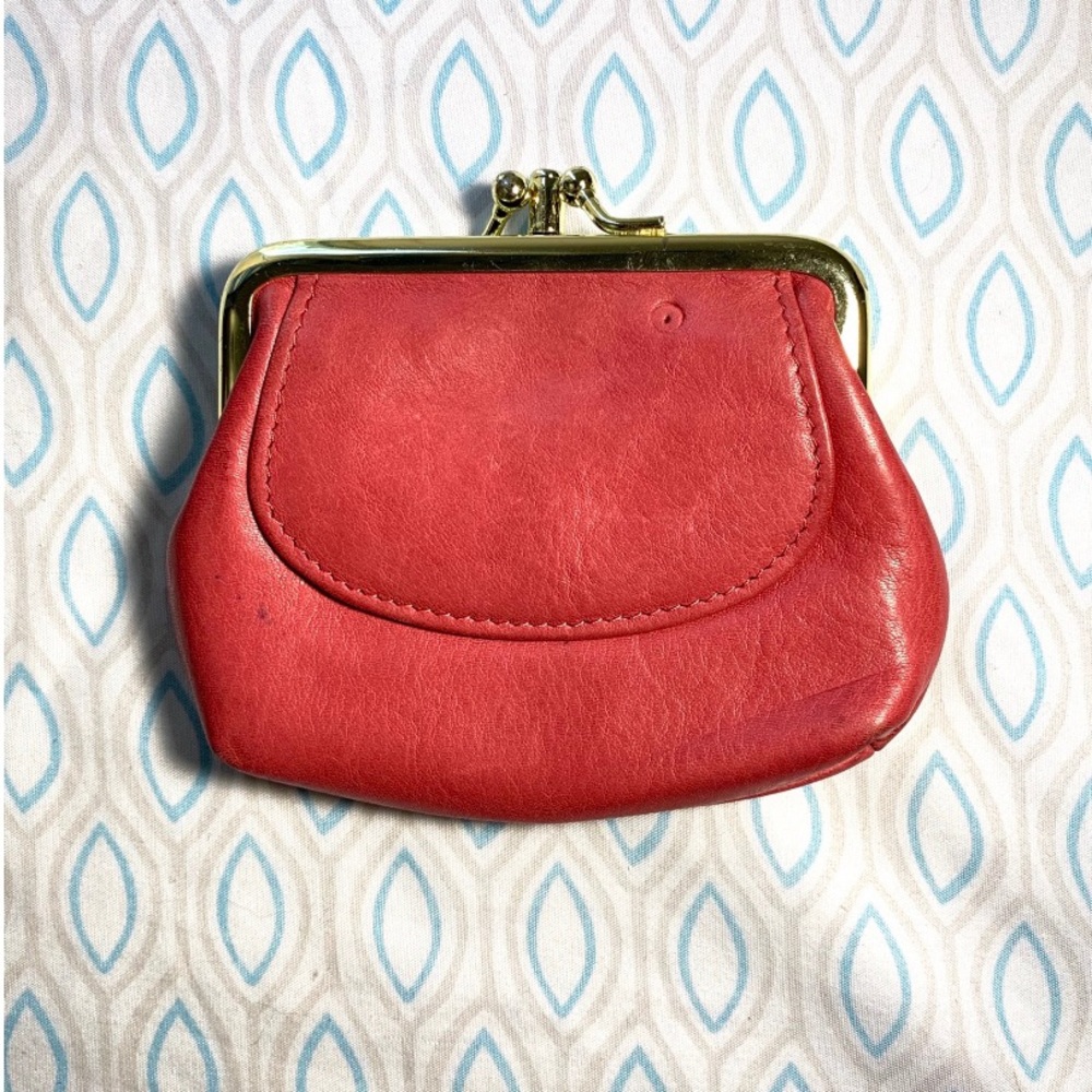 Vintage Leather Coin Purse 👛